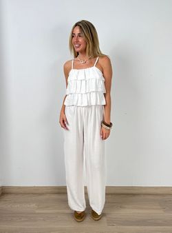 Mono Riviera blanco