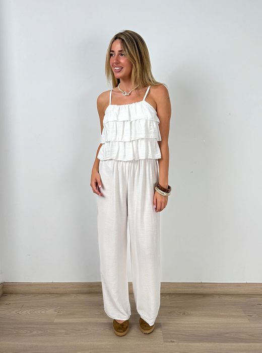 Mono Riviera blanco