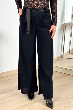 Palazzo lurex negro