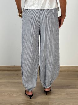 Pantalón Aladin blanco-azul