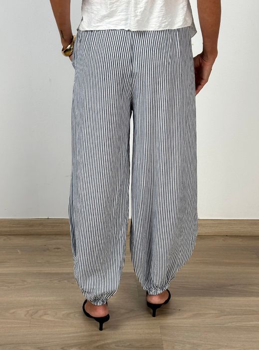 Pantalón Aladin blanco-azul