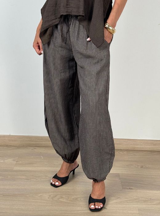 Pantalón Aladin marrón