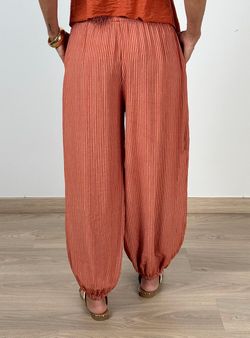 Pantalón Aladin teja