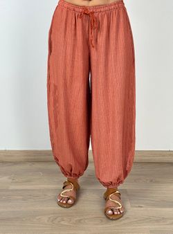 Pantalón Aladin teja