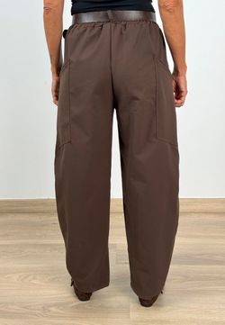 Pantalón Balloon Marrón