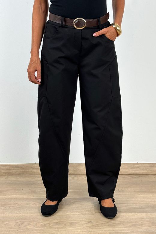 Pantalón Balloon Negro