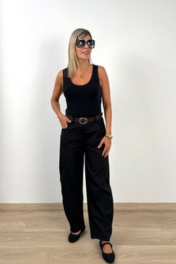 Pantalón Balloon Negro