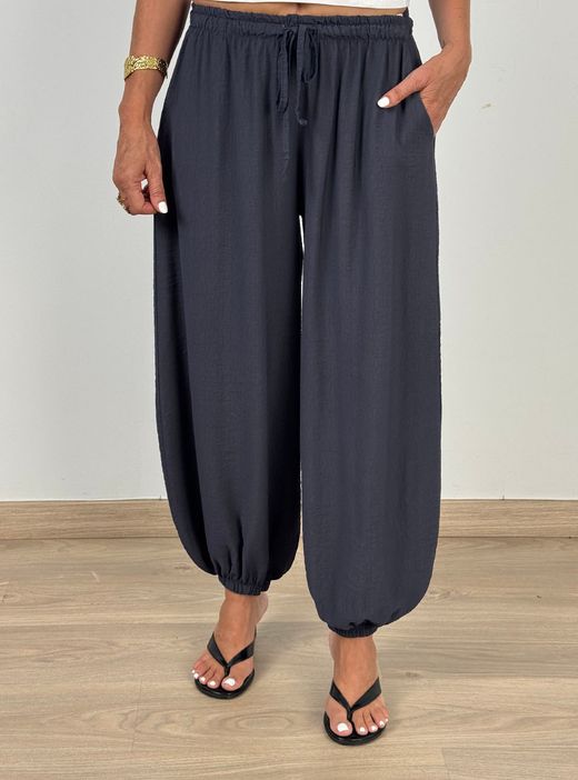 Pantalón bombacho marino