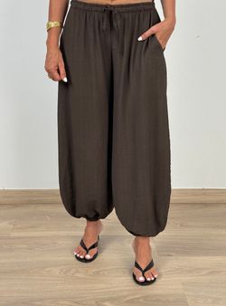 Pantalón Bombacho marrón