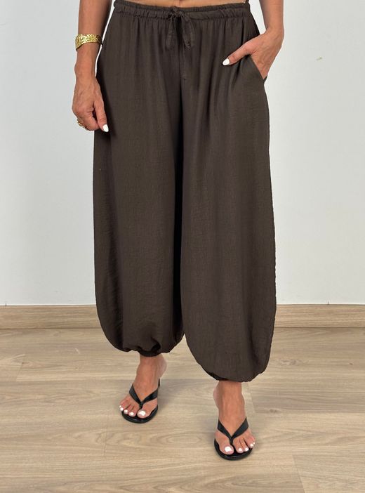 Pantalón Bombacho marrón