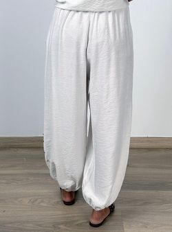 Pantalón bombacho Subur blanco