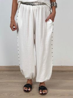 Pantalón bombacho Subur blanco