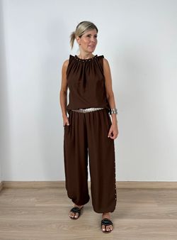 Pantalón bombacho Subur marrón