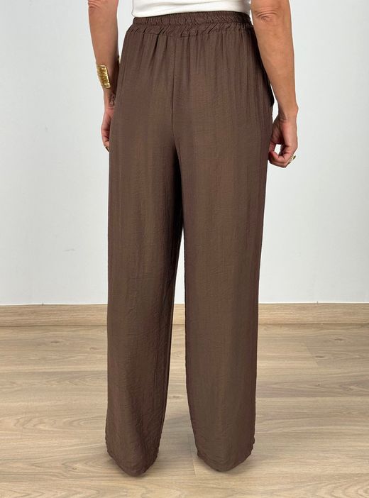 Pantalón Fluido Marrón