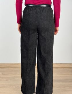 Pantalón Jaspeado Negro