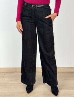 Pantalón Jaspeado Negro