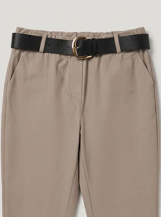 Pantalón jogger beige
