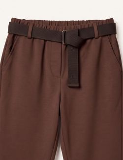 Pantalón jogger marrón