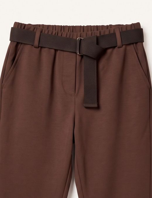 Pantalón jogger marrón