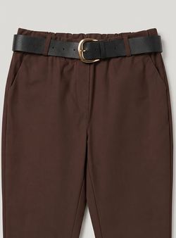 Pantalón jogger marrón