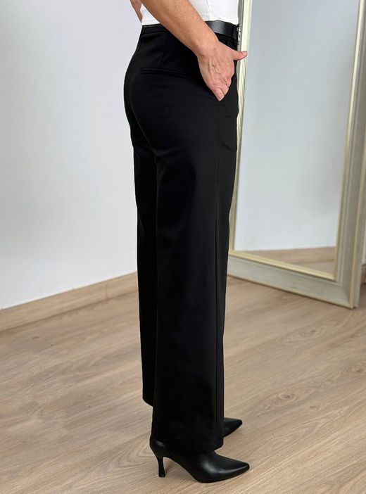 Pantalón palazzo negro