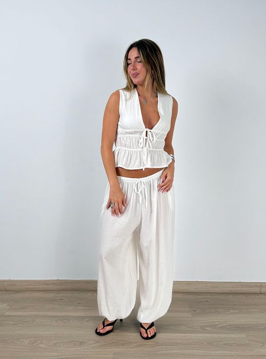 Pantalón Provenza blanco