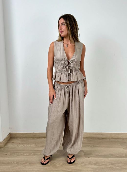 Pantalón Provenza fango