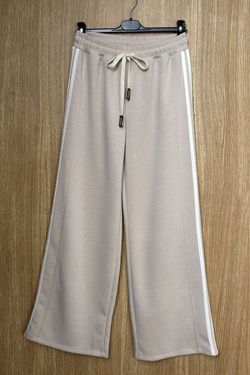 Pantalones chándal beige