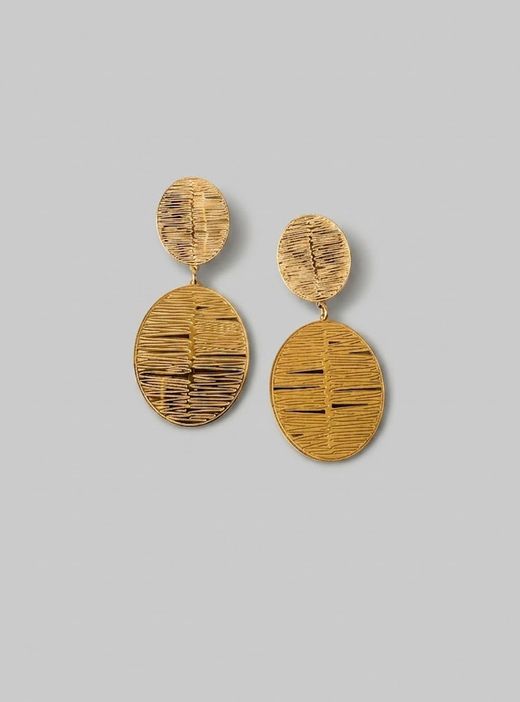 Pendientes Textura Gold