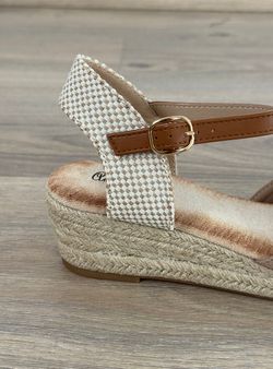 Sandalias de Cuña beige