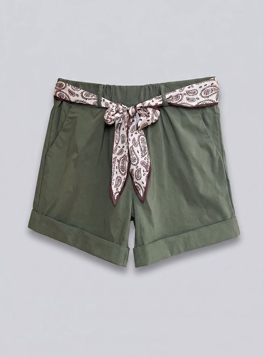 Short bandana kaki