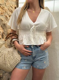 Short tejano margaritas azul denim