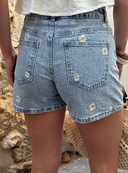 Short tejano margaritas azul denim