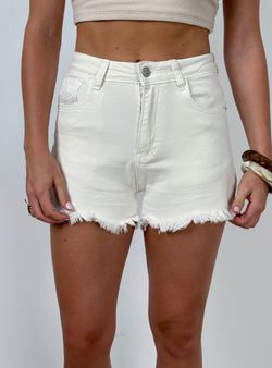 Shorts Vaqueros Star white