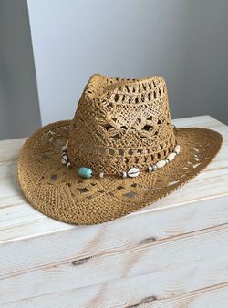 Sombrero Boho marrón tostado