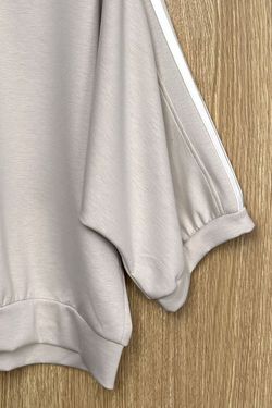 Sudadera chándal beige