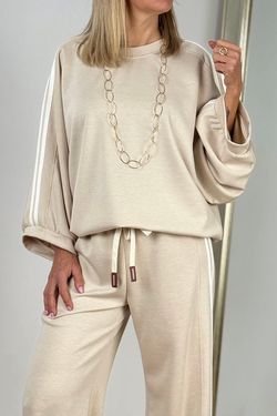 Sudadera chándal celeste