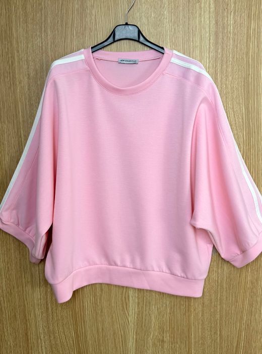 Sudadera chándal rosa