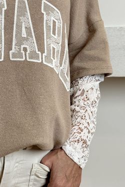 Sudadera Harvard tostado