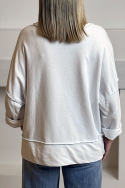 Sudadera Ti amo blanca