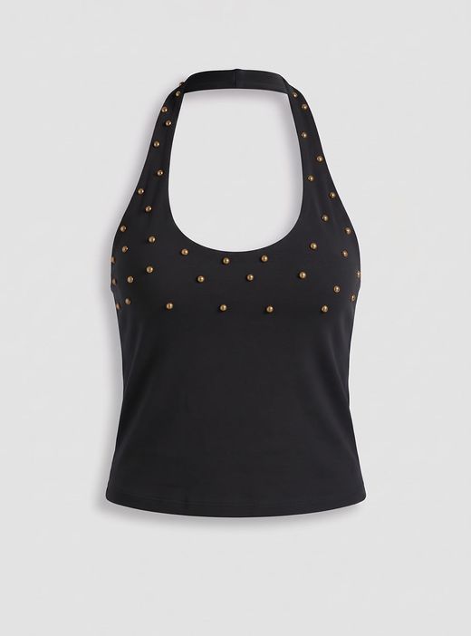 Top Santorini negro