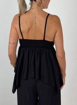 Top Valeria negro