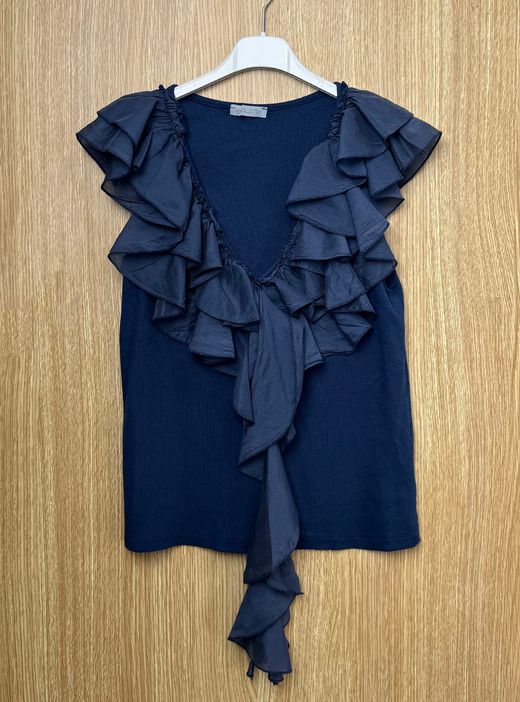 Top volantes Benedetta marino