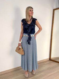 Top volantes Benedetta marino