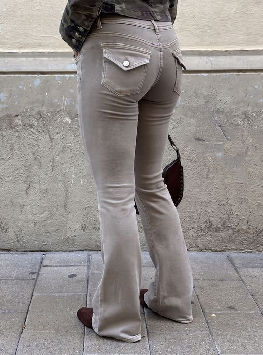Vaquero Acampanado Taupe