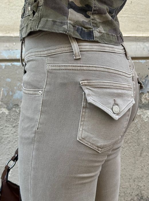 Vaquero Acampanado Taupe