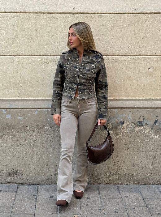 Vaquero Acampanado Taupe