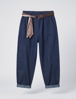 Vaquero Balloon Denim Índigo
