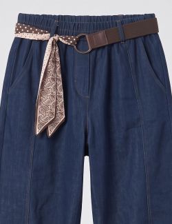Vaquero Balloon Denim Índigo