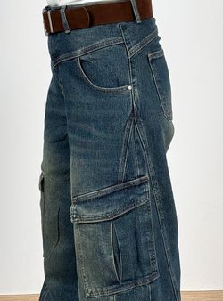 Vaquero Cargo Baggy Azul